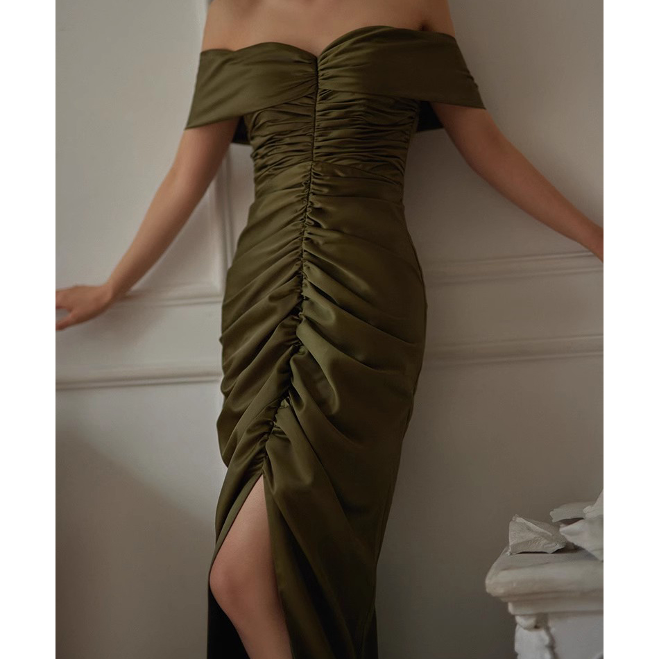 Custom Bridal Satin Party Evening Dresses Manufacturer (2)