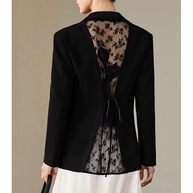 Custom Lace Patchwork Suit Manufacturer (3)