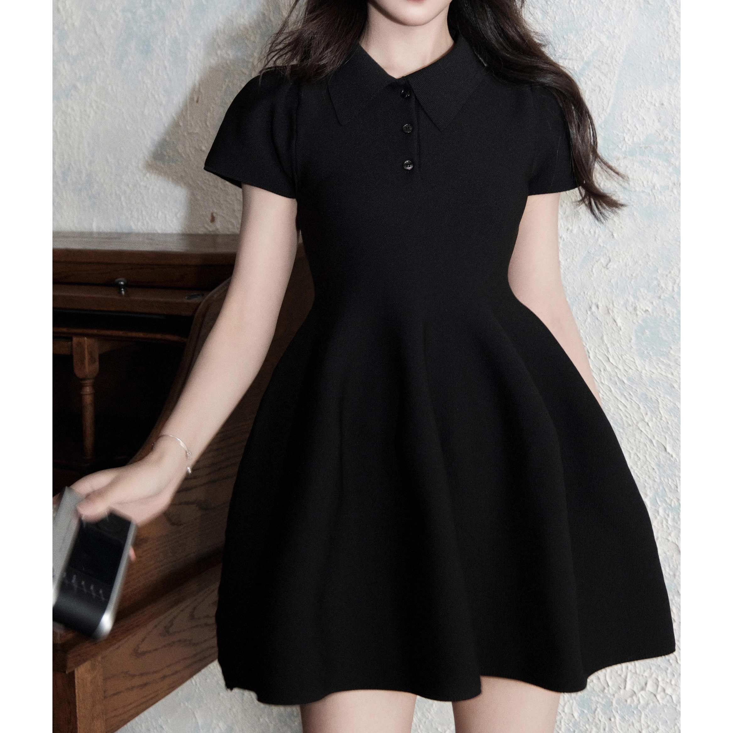 Custom Stretch Knit Skirt Dress Manufacturer (11)