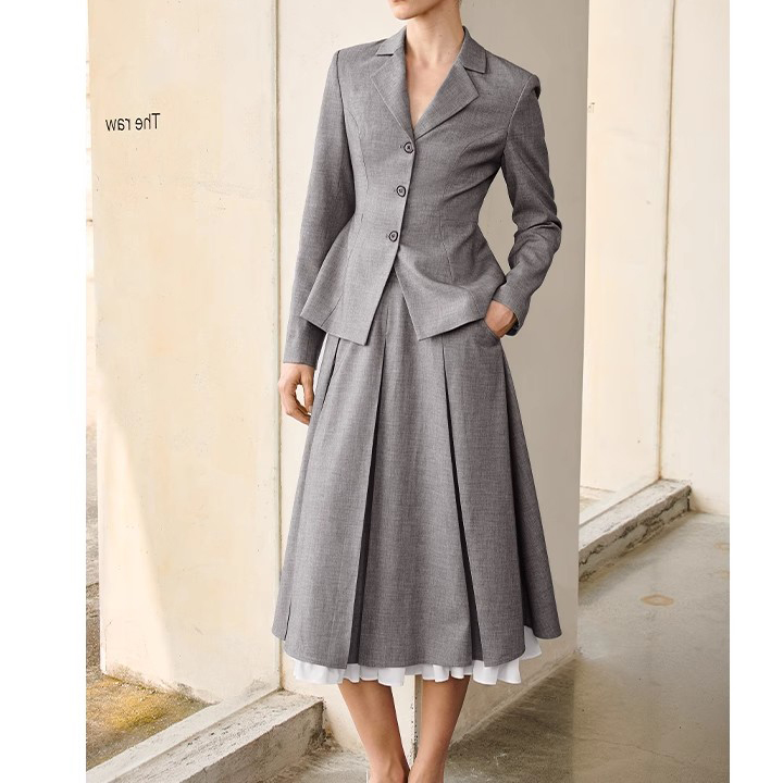 Custom Tencel Wool Women's Suit Manufacturer (5)