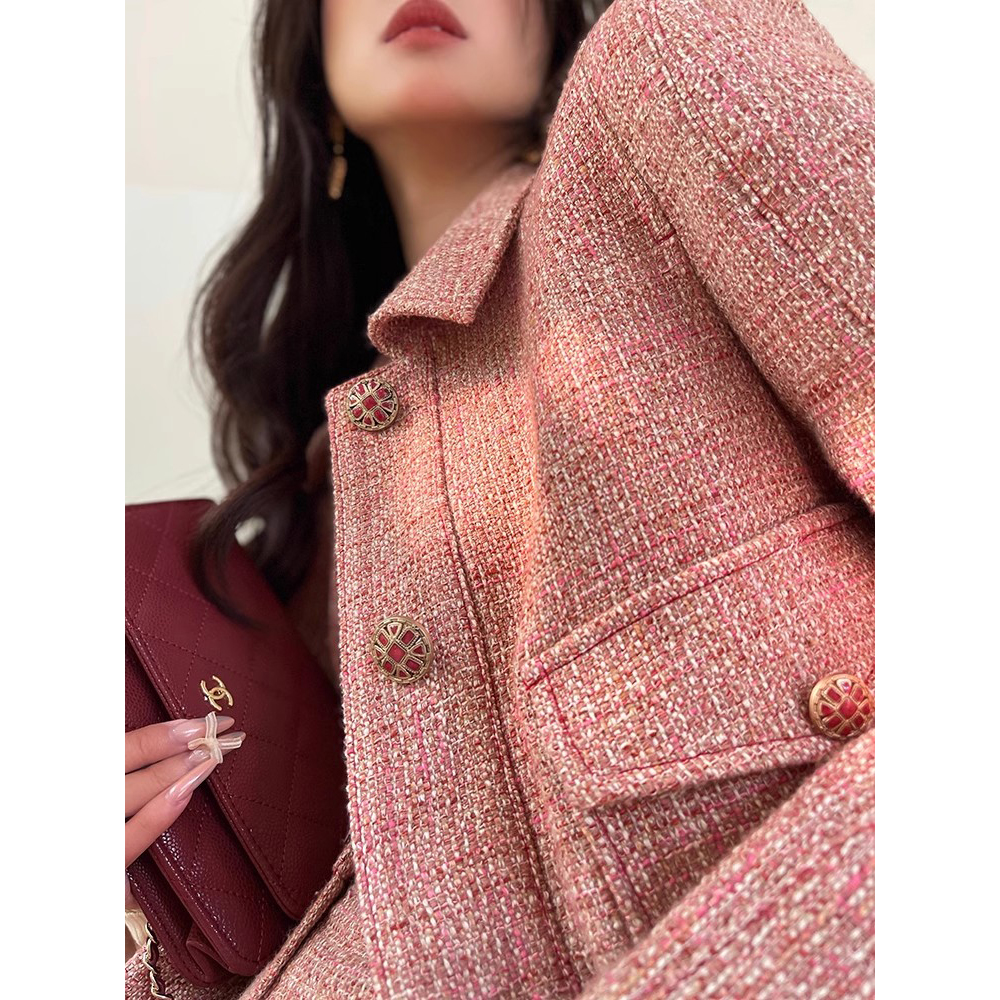 Custom Tweed Winter Coat 2 Piece Manufacturer (4)