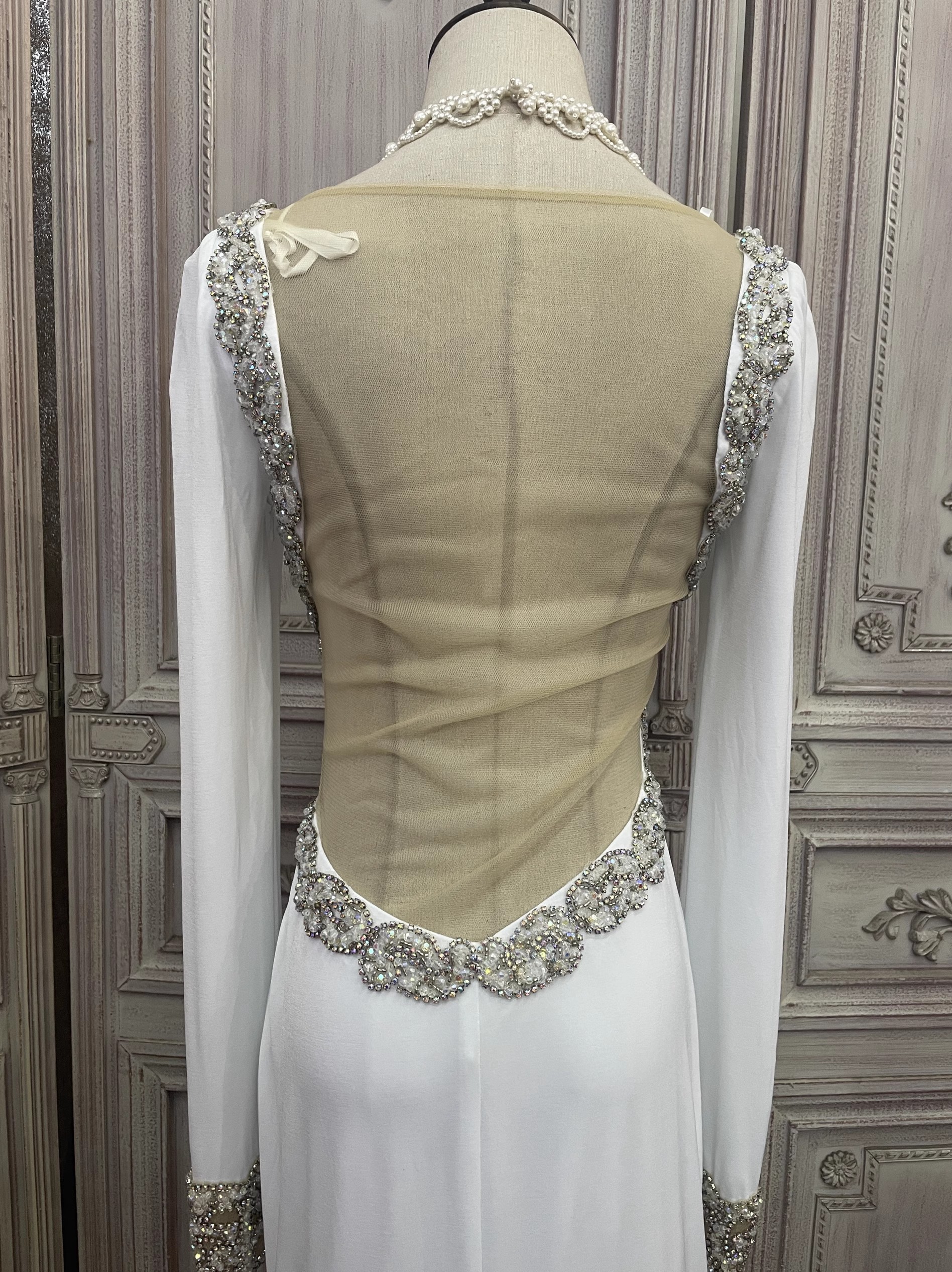 Custom White Party Long Dresses Manufacturers (2)